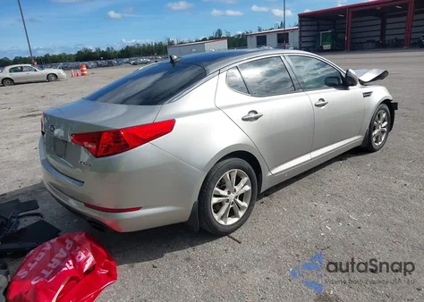 2013 Kia Optima Ex z USA, uszkodzony, nr VIN 5XXGN4A73DG131804